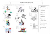 English Worksheet: help around the house 