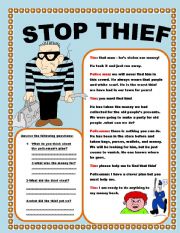 stop thief