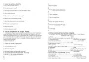 English worksheet: s. present tense