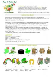 English Worksheet: Saint Patrick