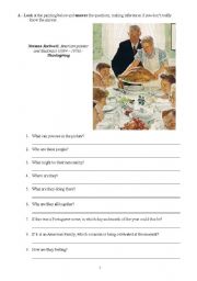 English Worksheet: COMPARING PICTURES