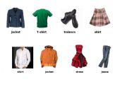 English worksheet: Flashcards Clothes