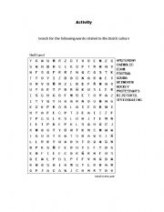 English Worksheet: soup of lethers 
