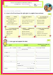 English Worksheet: Multicultural Britain  -  Listening Test