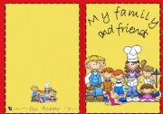 English Worksheet: Book: My family and friends