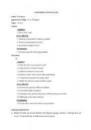 English Worksheet: Must Lesson plan