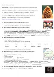 English Worksheet: Groundhog Day Trailer