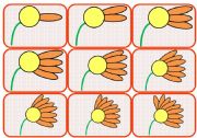 English Worksheet: Number cards  memory game or matching activity  1 to 20  count and match  6 pages  editable