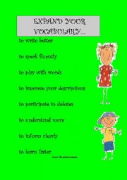 English Worksheet: FLASHCARD AND 11 FUNNY ACTIVITIES TO EXPAND VOCABULARY