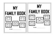 Family.My family book.Great booklet