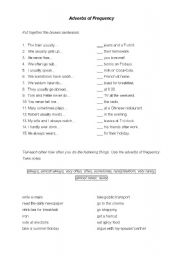 English Worksheet: Adverbs of Frequency