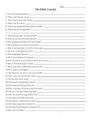 English Worksheet: The Little Convict - Rolf Harris Video