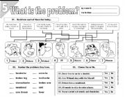 English Worksheet: What is the problem? _ 05