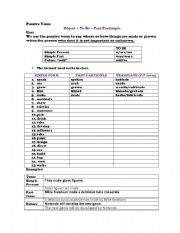 English worksheet: Passive Voice