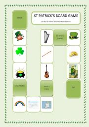 St Patricks board game