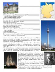 English Worksheet: Germany