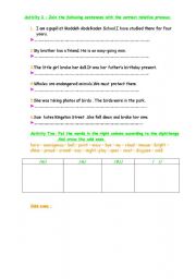 English Worksheet: Chek up
