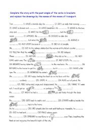 English Worksheet: Transports