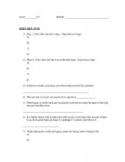 English worksheets: Oprah Debt Diet Ques