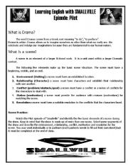 English worksheet: Smallville Worksheet