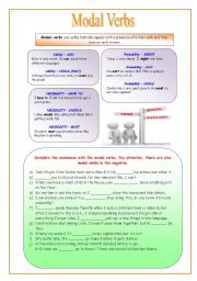 Modal Verbs - Exercises