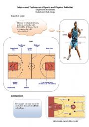 English Worksheet: B-ball ( Basketball sport)