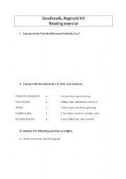 English worksheet: Deadheads