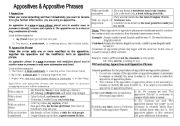 English Worksheet: Appositive and appositive phrase