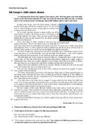 English Worksheet: violation of human rights