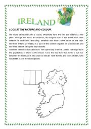 English Worksheet: IRELAND