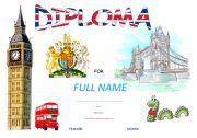 English Worksheet: DIPLOMA