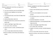 English Worksheet: comparison of adjectives