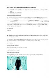 English Worksheet: Video session  gattaca