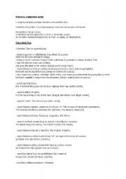 English Worksheet: articles