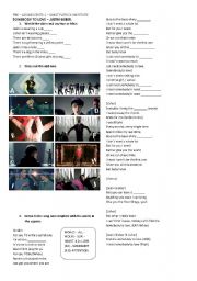 English Worksheet: Song - Somebody to Love