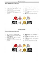 English worksheet: Personality - matching (pictures)