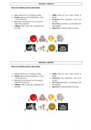 English Worksheet: Personality - matching (pictures)
