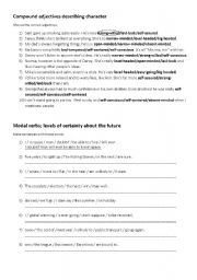 English Worksheet: Grammar Review