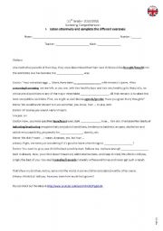 English Worksheet: Gattaca listening