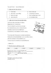 English worksheet: Song 