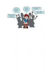 English Worksheet: Language Classroom