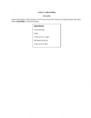 English worksheet: paper 2