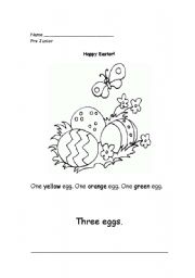 English worksheet: Easter Time