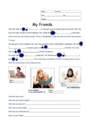 English Worksheet: HOBBIES letter