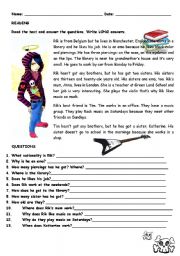 English Worksheet: This is Rik!