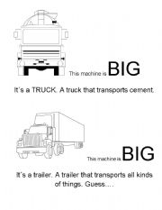 English Worksheet: Big Machines