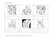 English worksheet: easter story