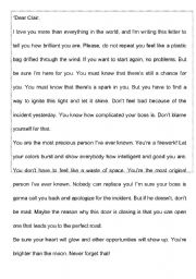 English Worksheet: Katy Perry - Firework