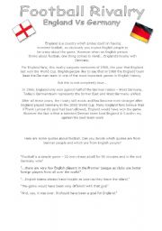 Football Rivalry: England vs Germany