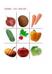English Worksheet: Vocabulary Game Activity